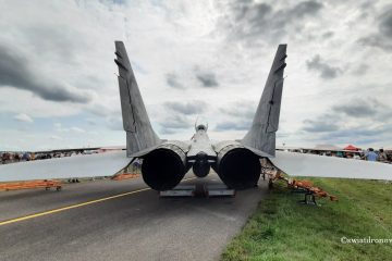 Air Show Radom 2023 - Mig-29 na wystawie statycznej