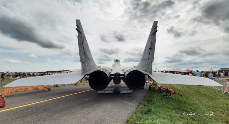 Air Show Radom 2023 - Mig-29 na wystawie statycznej