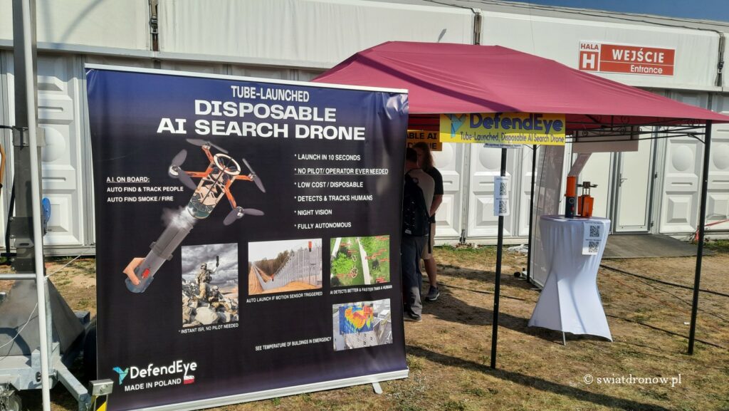 Drony na MSPO 2024 - Targi Kielce - 3-6.09.2024 r. - źródło: www.swiatdronow.pl