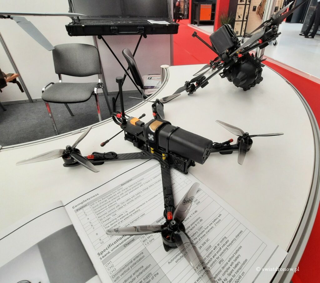 Drony na MSPO 2024 - Targi Kielce - 3-6.09.2024 r. - źródło: www.swiatdronow.pl