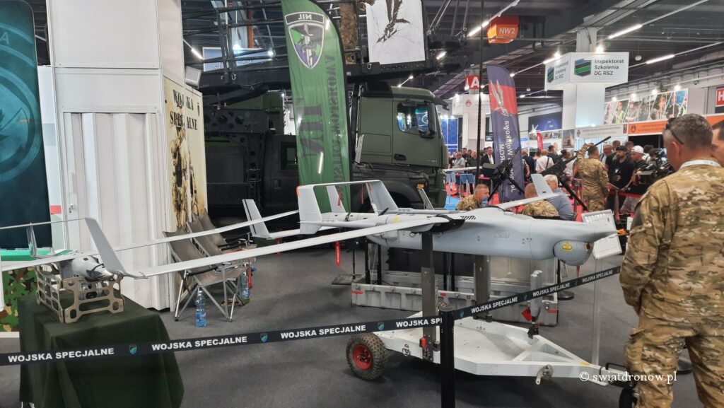 Drony na MSPO 2024 - Targi Kielce - 3-6.09.2024 r. - źródło: www.swiatdronow.pl