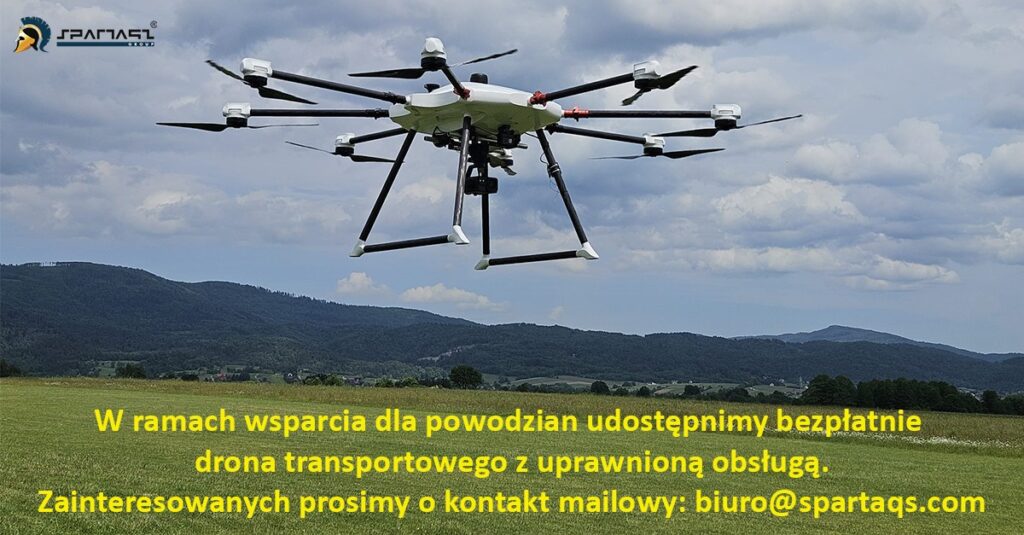 Spartaqs Group - dron transportowy/cargo