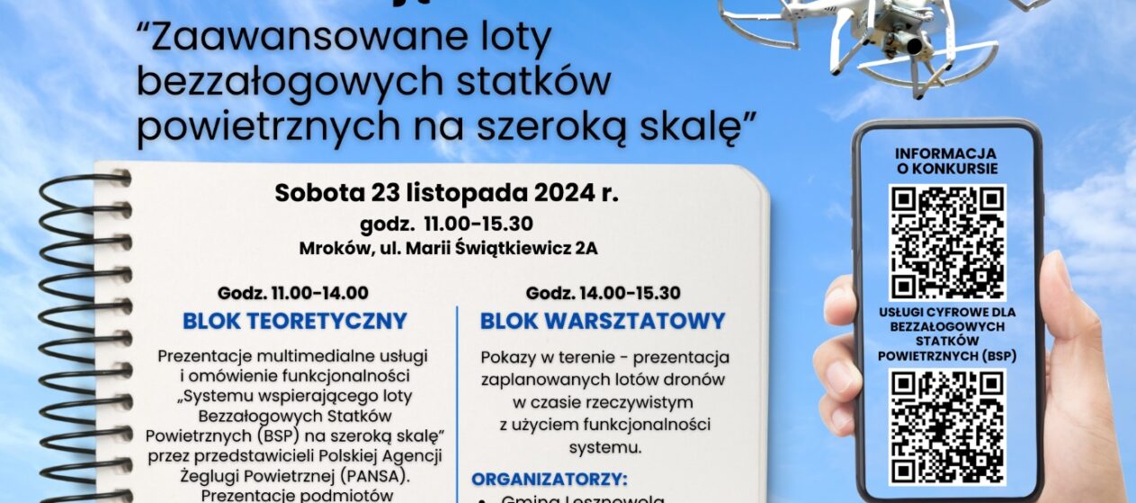 Gmina Lesznowola i PAŻP zapraszają na konferencję - 23.11.2024 r.