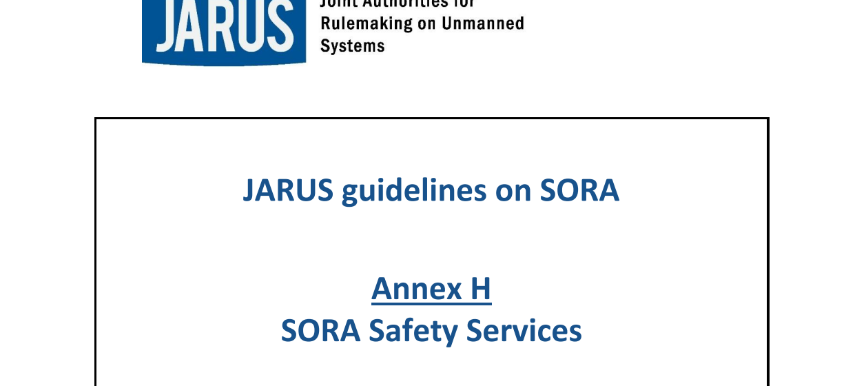 SORA 2.5 - Załącznik H - Annex H - SORA Safety Services