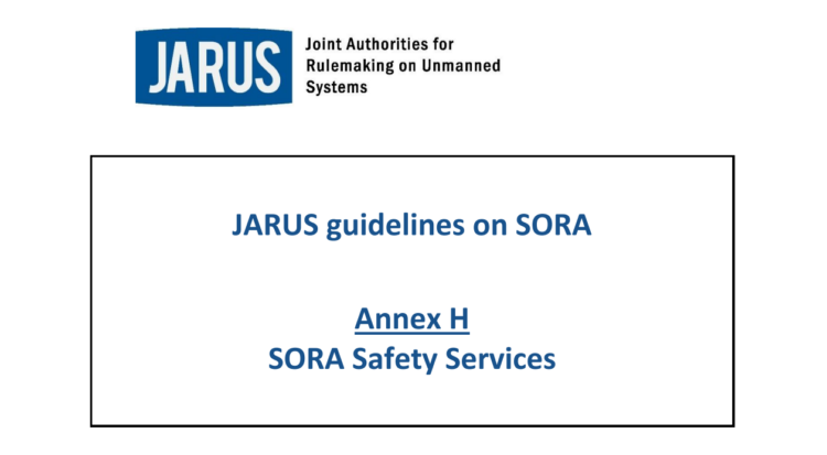 SORA 2.5 - Załącznik H - Annex H - SORA Safety Services