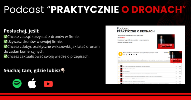 Podcast: "Praktycznie o Dronach" - Karol Cheda, Akademia UAV