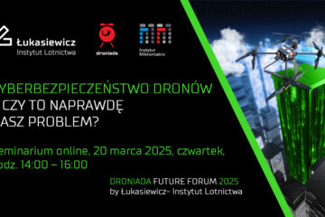 Droniada 2025 - Seminarium ILOT - 20.03.2025 r. - Cyberbezpieczeństwo dronów